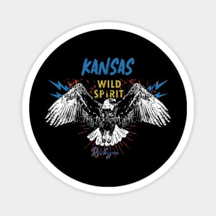 kansas wild spirit Magnet